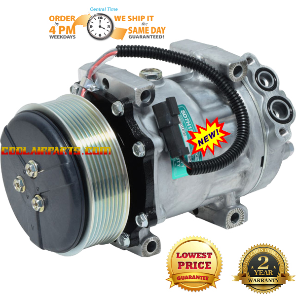 JCB NEW AC COMPRESSOR - SANDEN 8203 HD TRUCKS 6513105 F69-6002-114